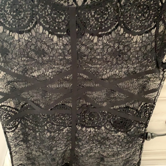 NOR Denmark black lace/crochet top size Xs - Picture 4 of 7